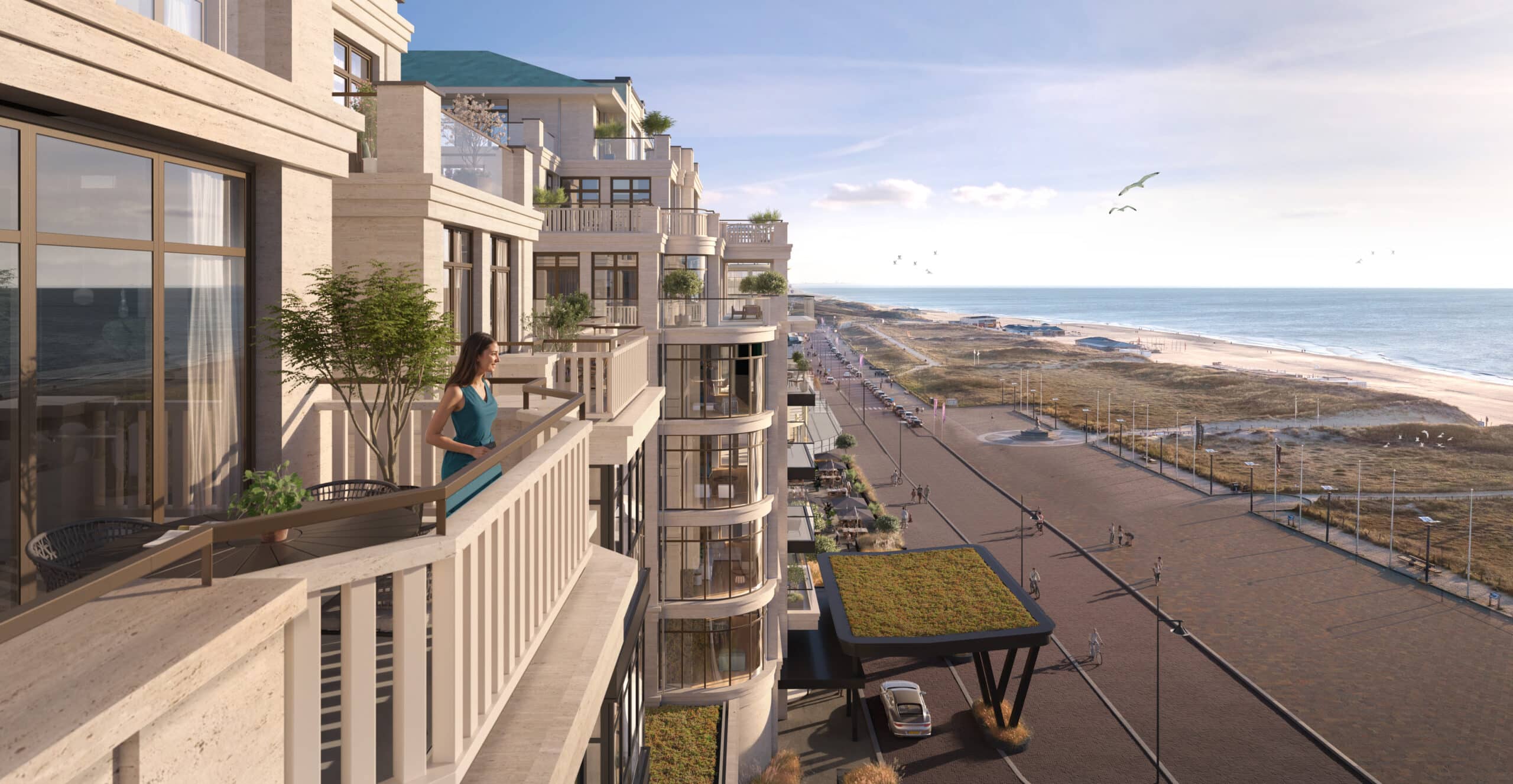 Uitzicht vanaf het terras