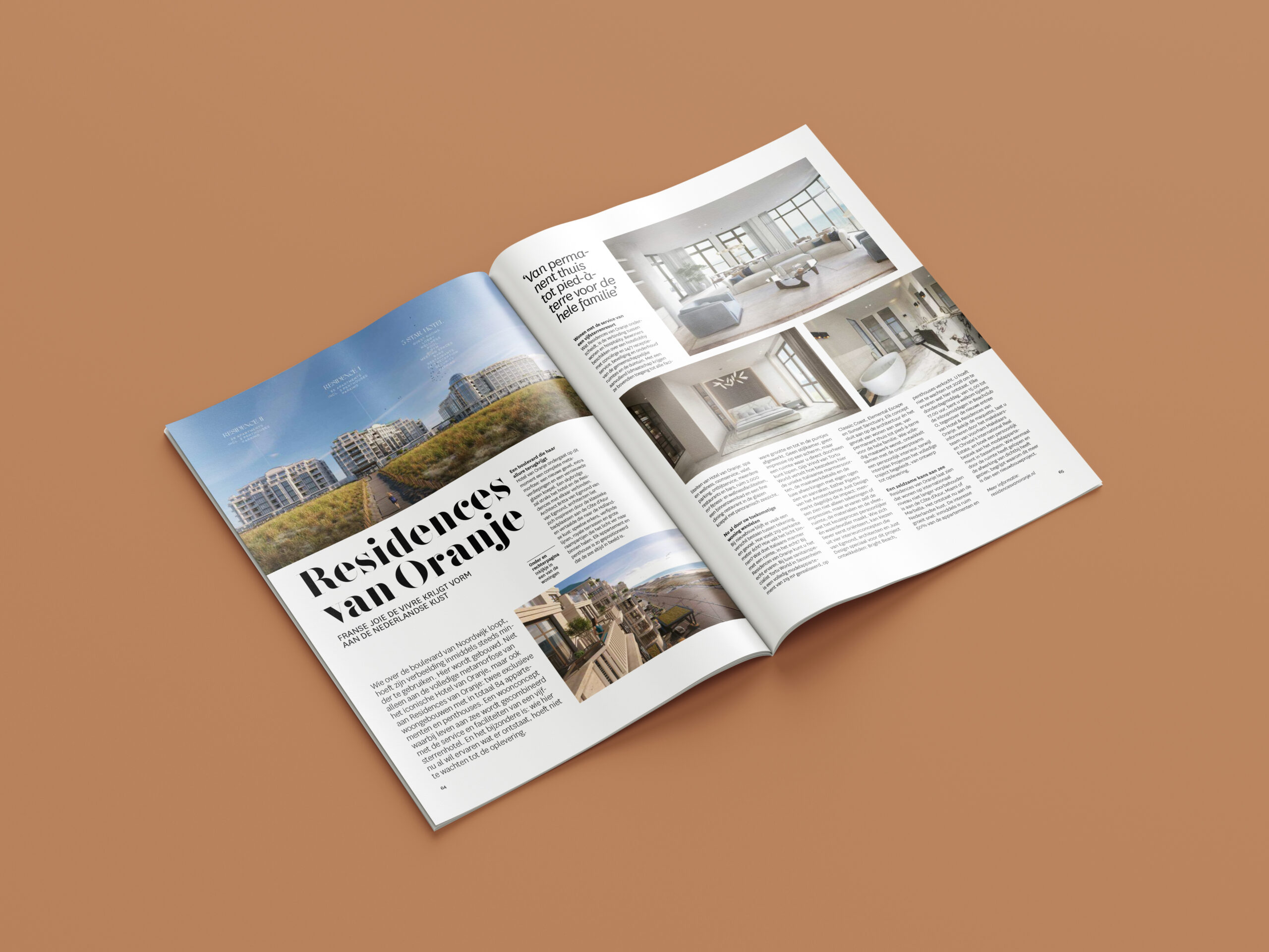 Free thin magazine mockup